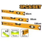 Nivelă 40/60/100cm set INGCO