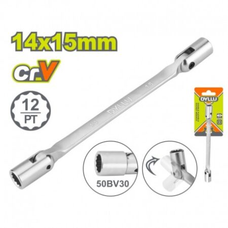CHEIE TUBULARA FLEXIBILA DUBLA 14X15 DYLLU