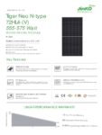 PANOU SOLAR 575W JINKO