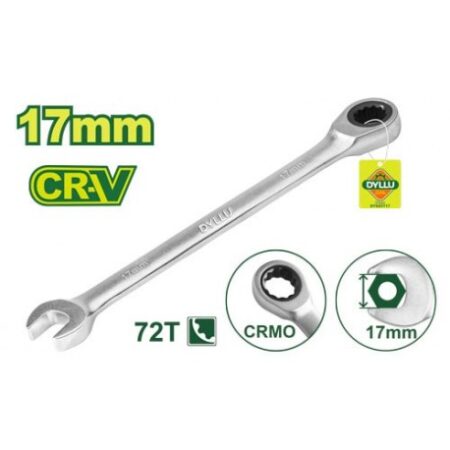 CHEIE COMBINATA CU CLICHET 17MM CR-V DYLLU