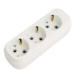 PRIZA EXTERIOARA 3 LOCURI CU PAMANTARE RI-TECH (25B/C)