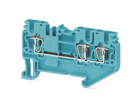 CLEMA UNIVERSALA CU SURUB 2P 50MM2 ALBASTRA