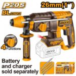 CIOCAN ROTOPERCUTOR CU ACUM(FARA ACUM) 26MM INGCO