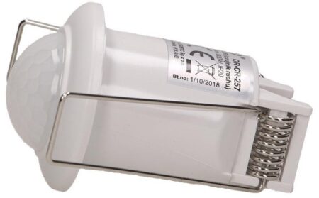 SENZOR DE MISCARE+PREZENTA 300W 360GR, 6M IP20 ALB ORNO