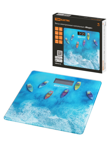 CANTAR ELECTRONIC PODEA STICLA MAX 180KG 24X24CM TDM