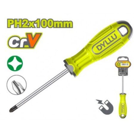 SURUBELNITA CRUCE PH2X100MM DYLLU