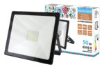 PROECTOR LED 50W 6500K IP65 NEGRU TDM