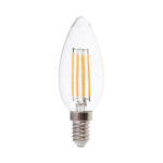 BEC LED CU FILAMENT C35 6W E14 3000K ACK