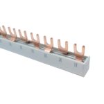 BARA DE CONEXIUNE FORK F 3P 63A L=100CM (54 furci) BARA DE CONEXIUNE FORK F 3P 63A L=100CM (54 furci)