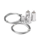 KIT DE SUSPENDARE CORP DE ILUMINAT LINIAR 1M (2Buc/set) KIT DE SUSPENDARE CORP DE ILUMINAT LINIAR 1M (2Buc/set)