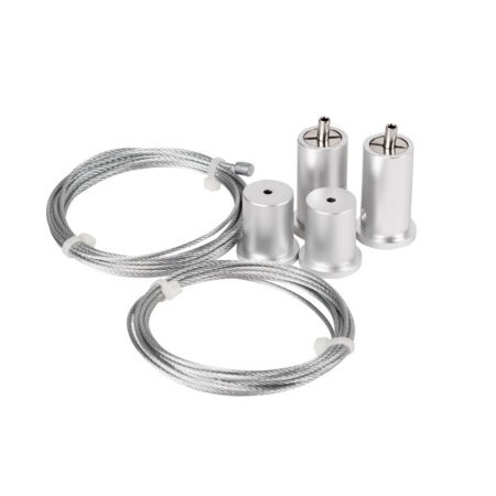 KIT DE SUSPENDARE CORP DE ILUMINAT LINIAR 1M (2Buc/set)