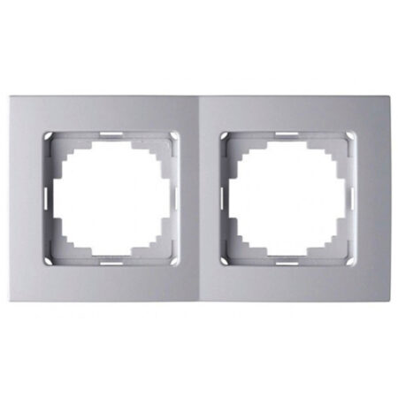 Рамка 2-я металический touran NILSON