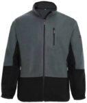 HANORAC 100 POLI (FLEECE) GRI/NEGRU/ROSU L