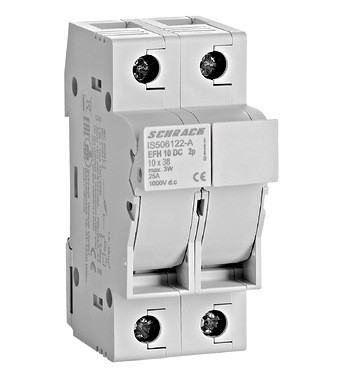 SUPORT PENTRU SIGURANTA FUZIBILA 2P 32A 1000VDC 10X38 USFULL SUPORT PENTRU SIGURANTA FUZIBILA 2P 32A 1000VDC 10X38 USFULL