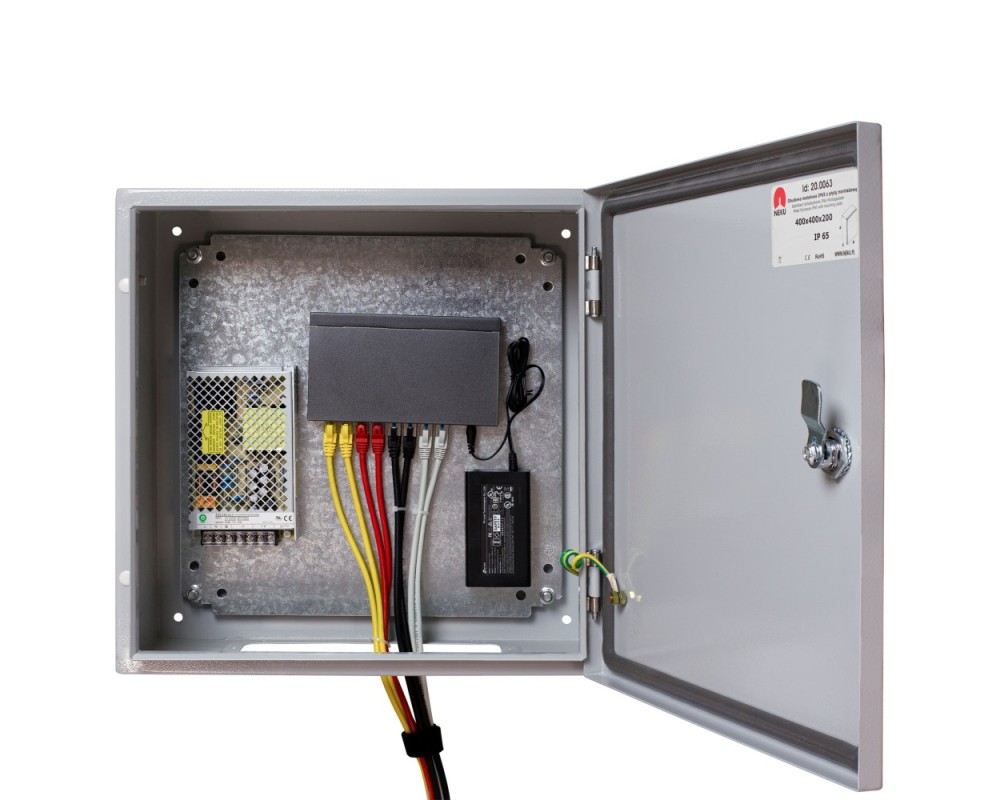 CUTIE DE MONTAJ METALICA CU PANOU DE MONTAJ 400X300X200 IP31 CUTIE DE MONTAJ METALICA CU PANOU DE MONTAJ 400X300X200 IP31