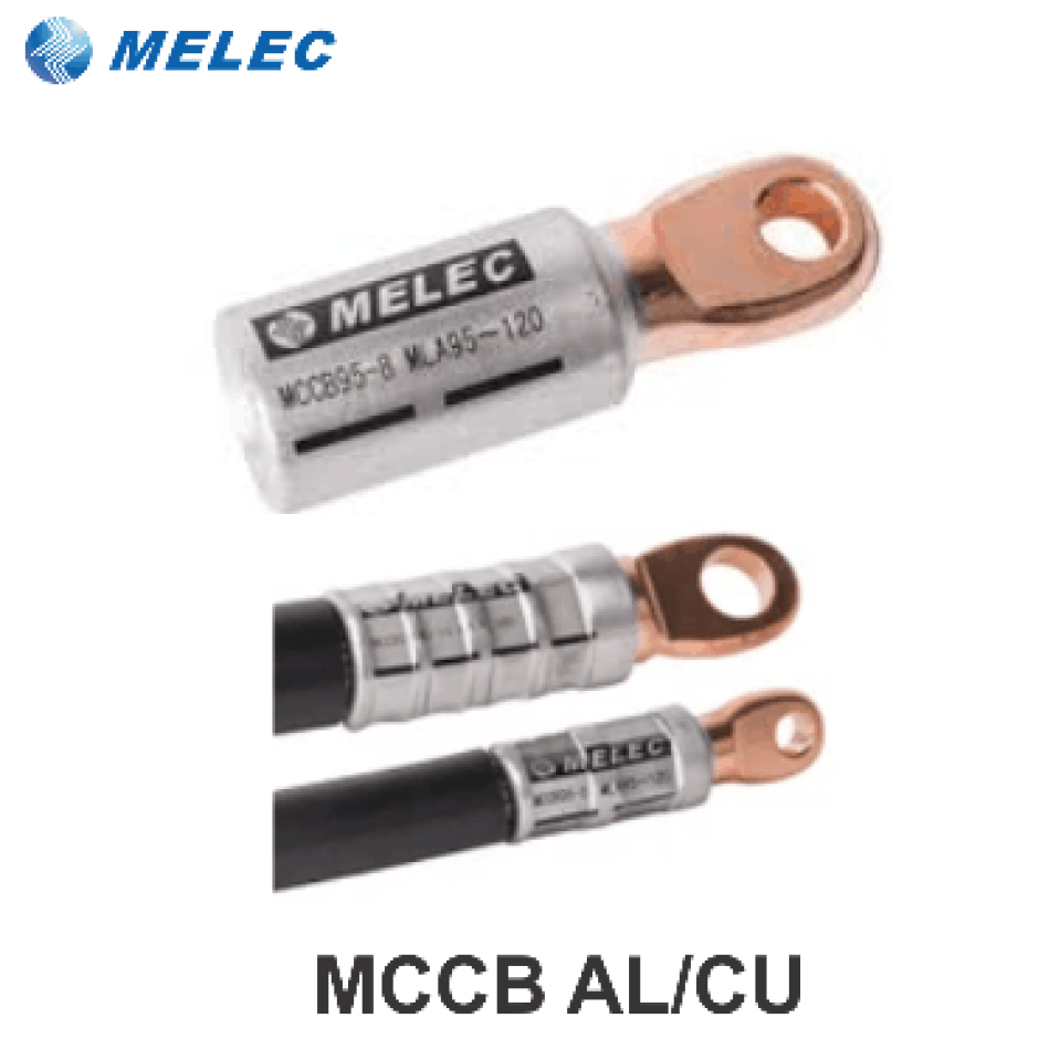PAPUC DE CABLU BIMETAL AL/CU MCCB150-8 (L=77MM B=25MM) PAPUC DE CABLU BIMETAL AL/CU MCCB150-8 (L=77MM B=25MM)