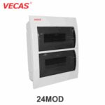 Dulap de distributie 24 module IP41 alb plastic Dulap de distributie 24 module IP41 alb plastic