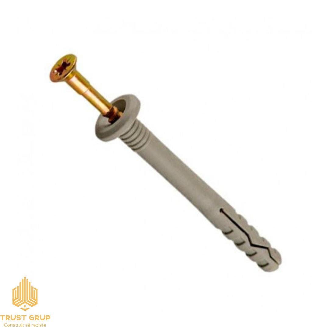 DIBLU CU SURUB 6x40mm CU GULER (200buc) LIDER DIBLU CU SURUB 6x40mm CU GULER (200buc) LIDER