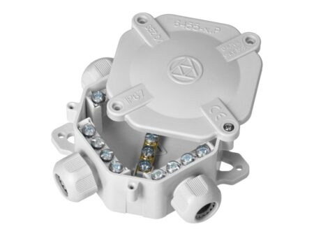 CUTIE DE DISTRIBUTIE 122X122X45MM IP67 GRI ORNO