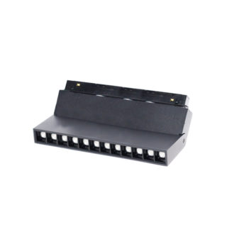 Рельсовый магнитный светодиодный прожектор 24В черный 4500 K Злмос