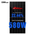 PANOU FOTOVOLTAIC MONOCRISTALIN BIFACIAL 580W DAH SOLAR PROMO