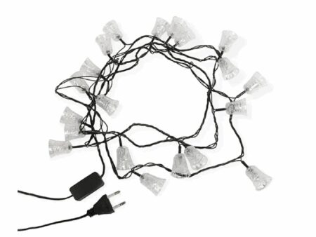 SET GHIRLANDA LED 10M 5V IP65 7000K HOROZ