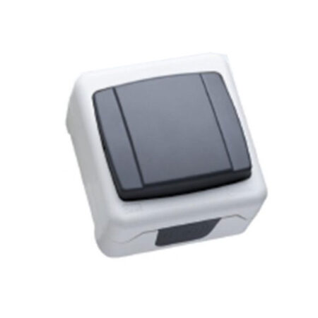INTRERUPATOR UNIT. EXTERIOR CU CLEME 10A IP44 MAKEL