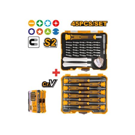 SET DE SURUBELNITE CU BITI 45BUC INGCO