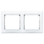 Ramă dublă albă rita Mutlusan