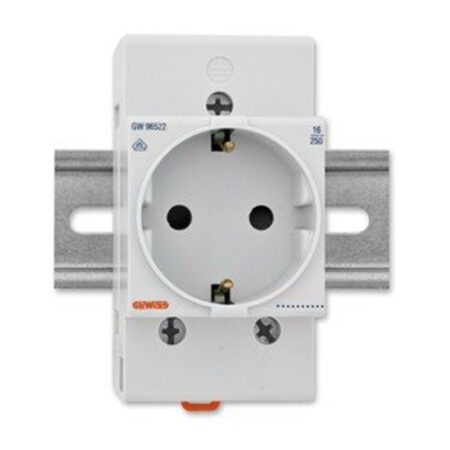 Priza pe șina 16A 2P