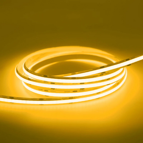 BANDA LED COB 12W/M 24V IP20 GALBEN ELMOS(ROLA 5M) BANDA LED COB 12W/M 24V IP20 GALBEN ELMOS(ROLA 5M)