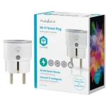Розетка с WiFi белая с заземлением 16A 220V Nedis