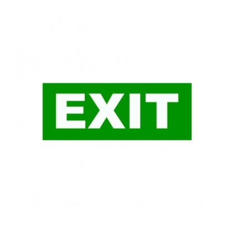 Наклейка exit