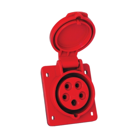 Priză industrială incorporabilă 16A IP44 2P+PE 380V