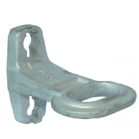 Анкерный кронштейн белый