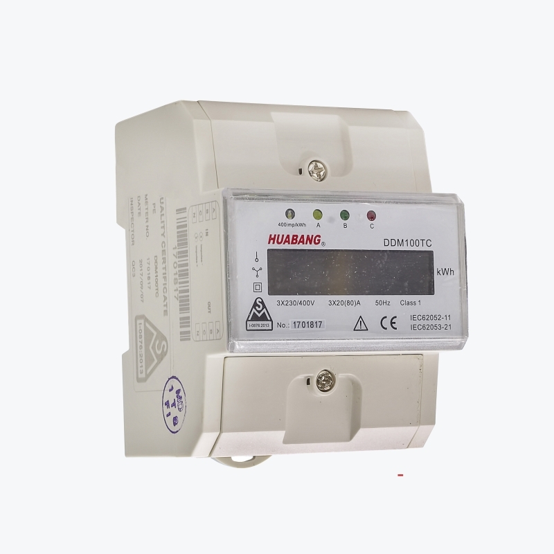 Contor electronic trifazat 80A 4P Contor electronic trifazat 80A 4P