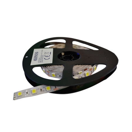 Bandă led 14,4W 2700K 12V 60 led/m IP20 5m Elmos