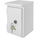 Металлический шкаф 210*136*120mm 4 модулей ИП54 белый метал Enext