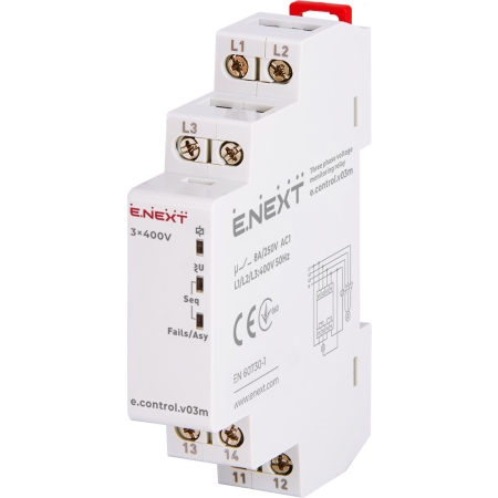 Releu de control al tensiunii Enext