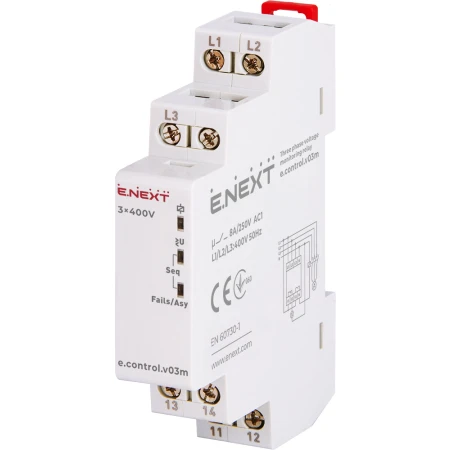 Releu de control al tensiunii Enext