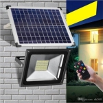 Proiector led cu panou solar 40W 6500 K IP65