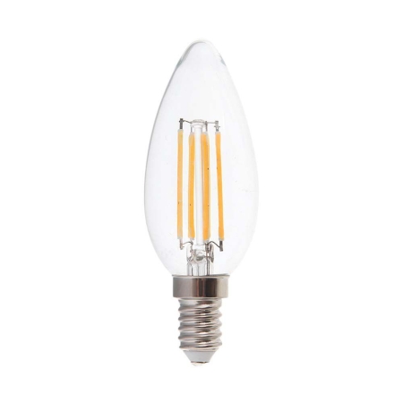 BEC LED CU FILAMENT C35 6W E14 3000K ACK