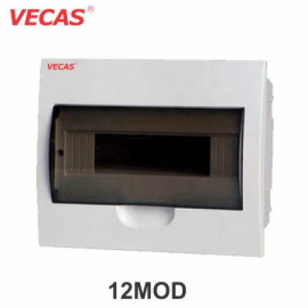 Dulap de distributie 12 module IP41 alb plastic