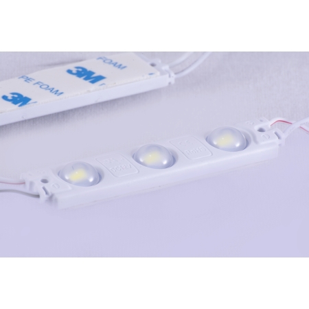 Mодуль с 3 диодами 0,72W 6000К 12В 8mm ИП65 Lumineco