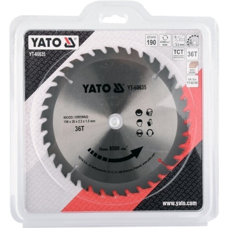125mm disc pentru lemn Yato