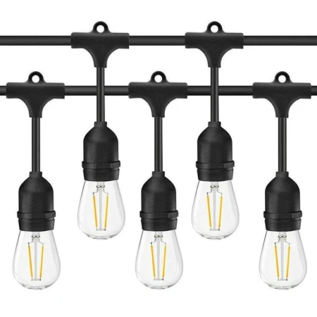 GHIRLANDA 5M+10*E27 1W LEDOM