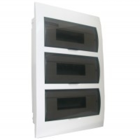 TABLOU ELECTRIC INCORPORABIL DECORATIV GEWISS 36 MODULE TITANIUM