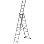 Алюминиевая стремянка выдвижные VHR TK 3*9 630 cm 242 cm 5-х секционные ELKOP