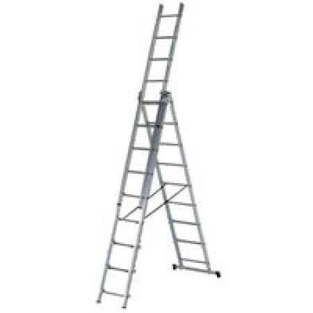 Scară de aluminiu extensibile VHR TK 3*9 630 cm 242 cm 5 trosoane ELKOP