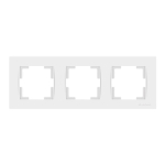 Рамка 3-я белая rita Mutlusan